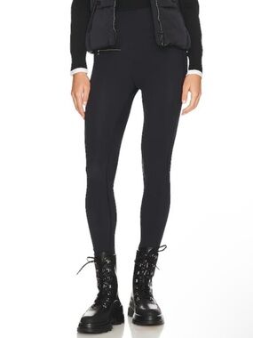Erin Snow M Peri Legging black zipper 0431 pocket high rise medium